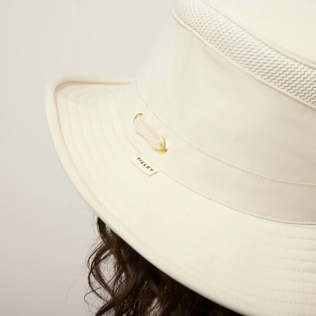 Tilley | AIRFLO Medium Brim Sun Hat in Light Stone