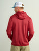 Huk Coldfront+ Performance Hoodie in Scarlet Blaze Heather