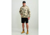 Huk Coldfront+ Performance KC Print Hoodie in Khaki