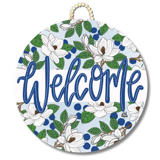 Magnolia Welcome Door Hanger