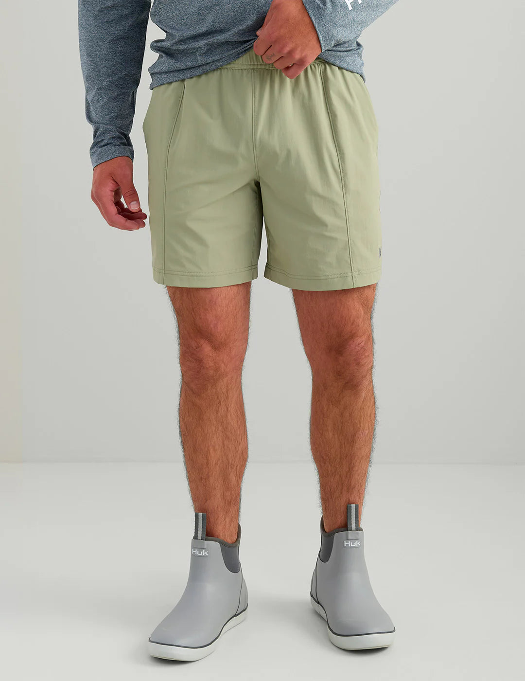 Huk Airweight Short in Seagrass