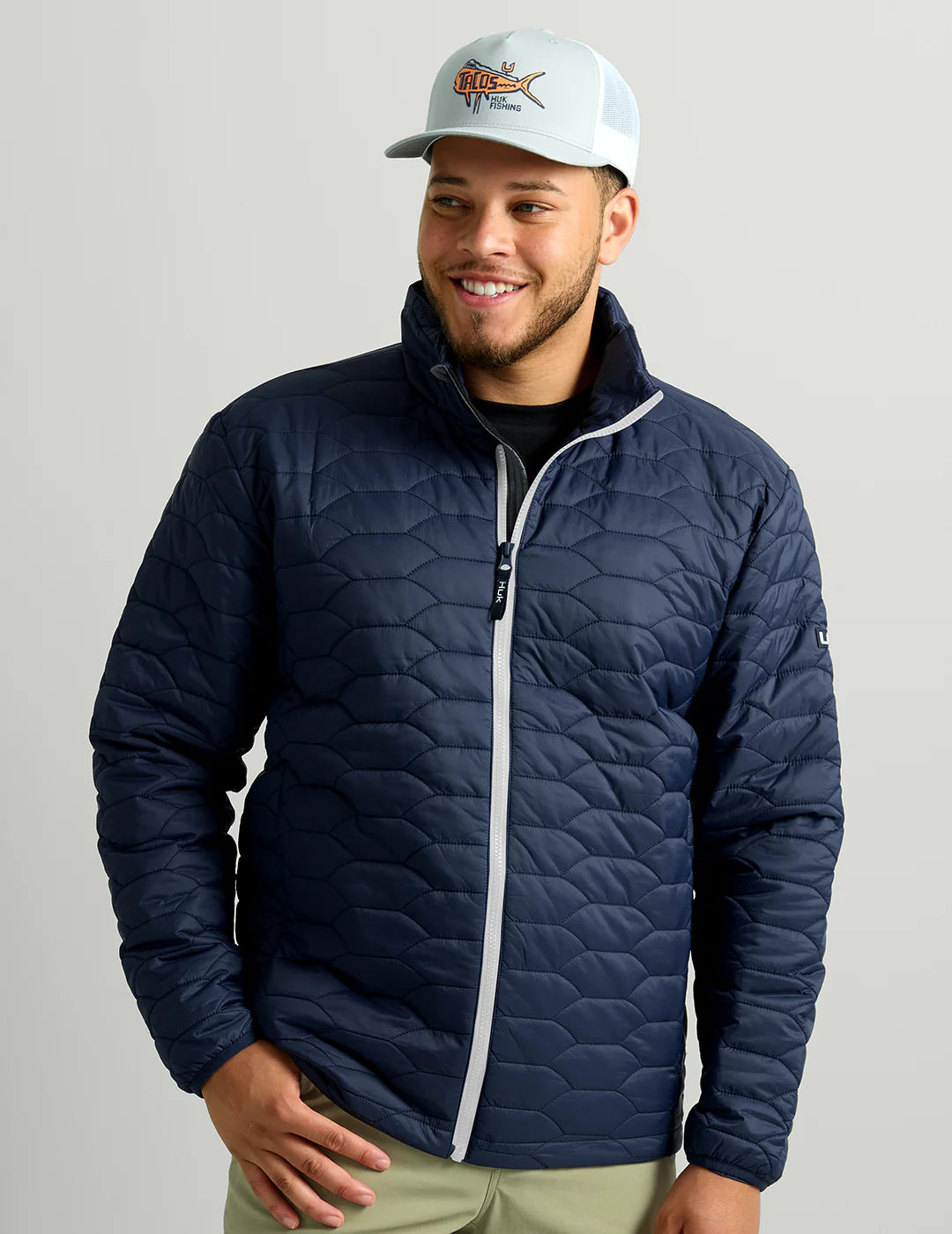 Huk Scale Primaloft Jacket in Naval Academy