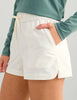 Huk Embark Shorts in Egret