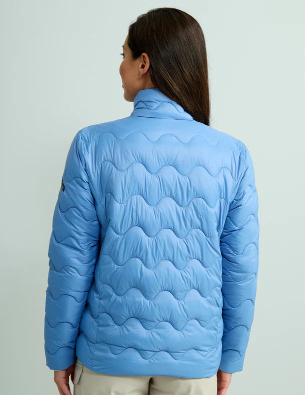 Women's Huk Wave Jacket in Quiet Harbor