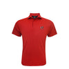 Horn Legend | Georgia Standing Bulldog Red Polo in Football Laces