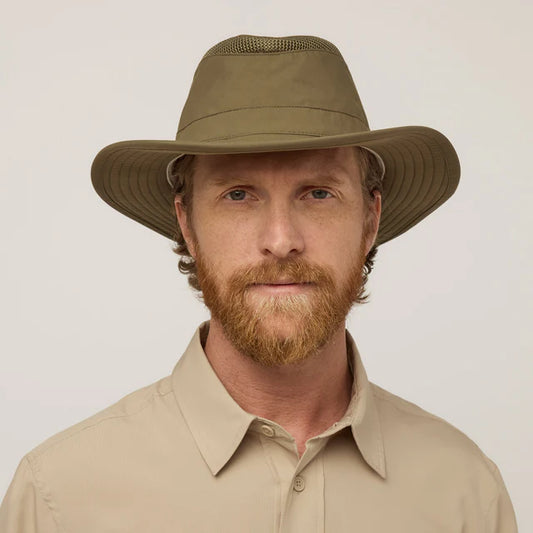 Tilley | AIRFLO Broad Brim Sun Hat in Olive