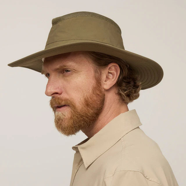 Tilley | AIRFLO Broad Brim Sun Hat in Olive