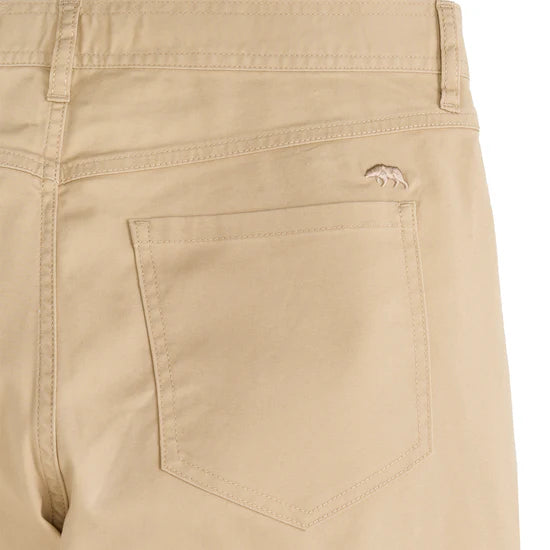 Onward Reserve | Classic Five Pocket Pant in Pale Khaki