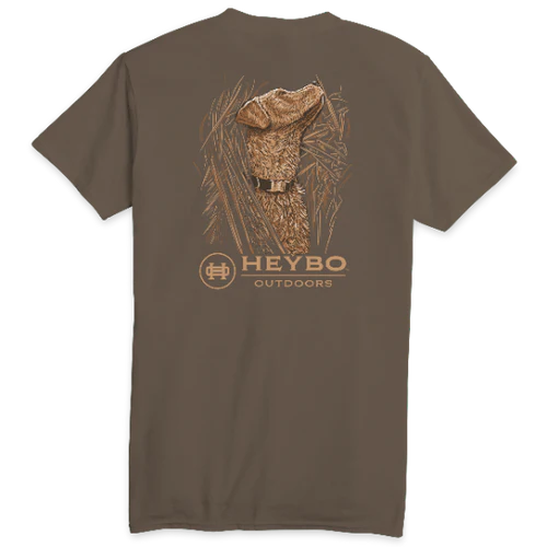 Heybo Eyes Skyward T-Shirt in Teak