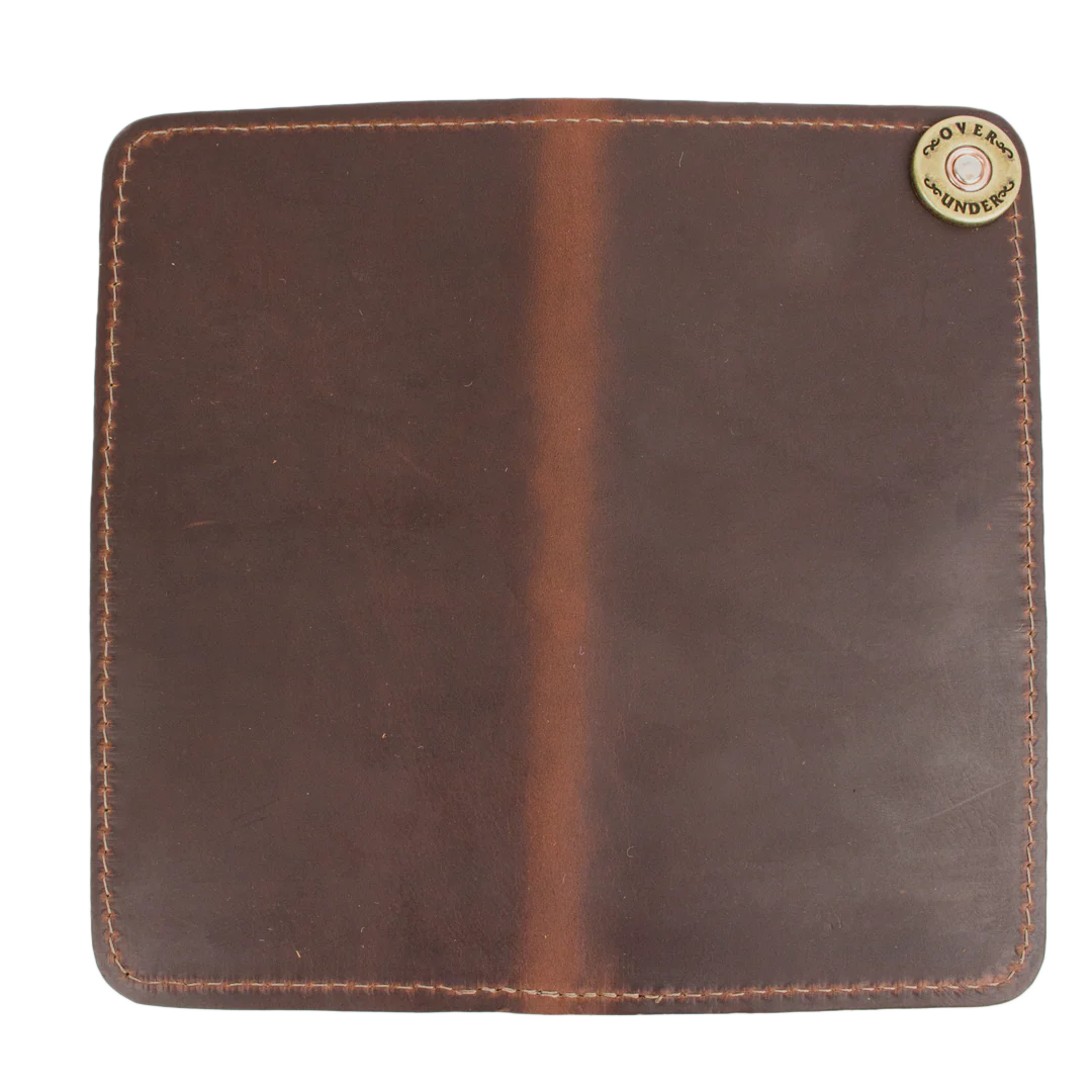 Over Under I Horween Checkbook Wallet