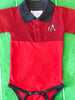Georgia Bulldog Honeycomb Polo Creeper