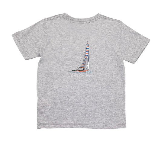 Saltwater Boys | Sailboat Short Sleeve T-Shirt