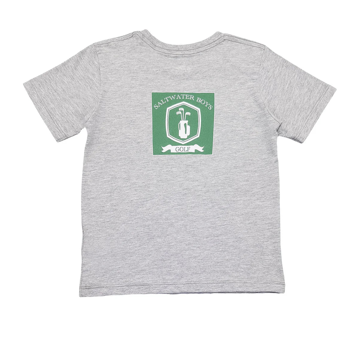 Saltwater Boys | Green Golf Bag Short Sleeve T-Shirt