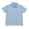 Saltwater Boys | Inshore Performance Short Sleeve Polo in Tuna
