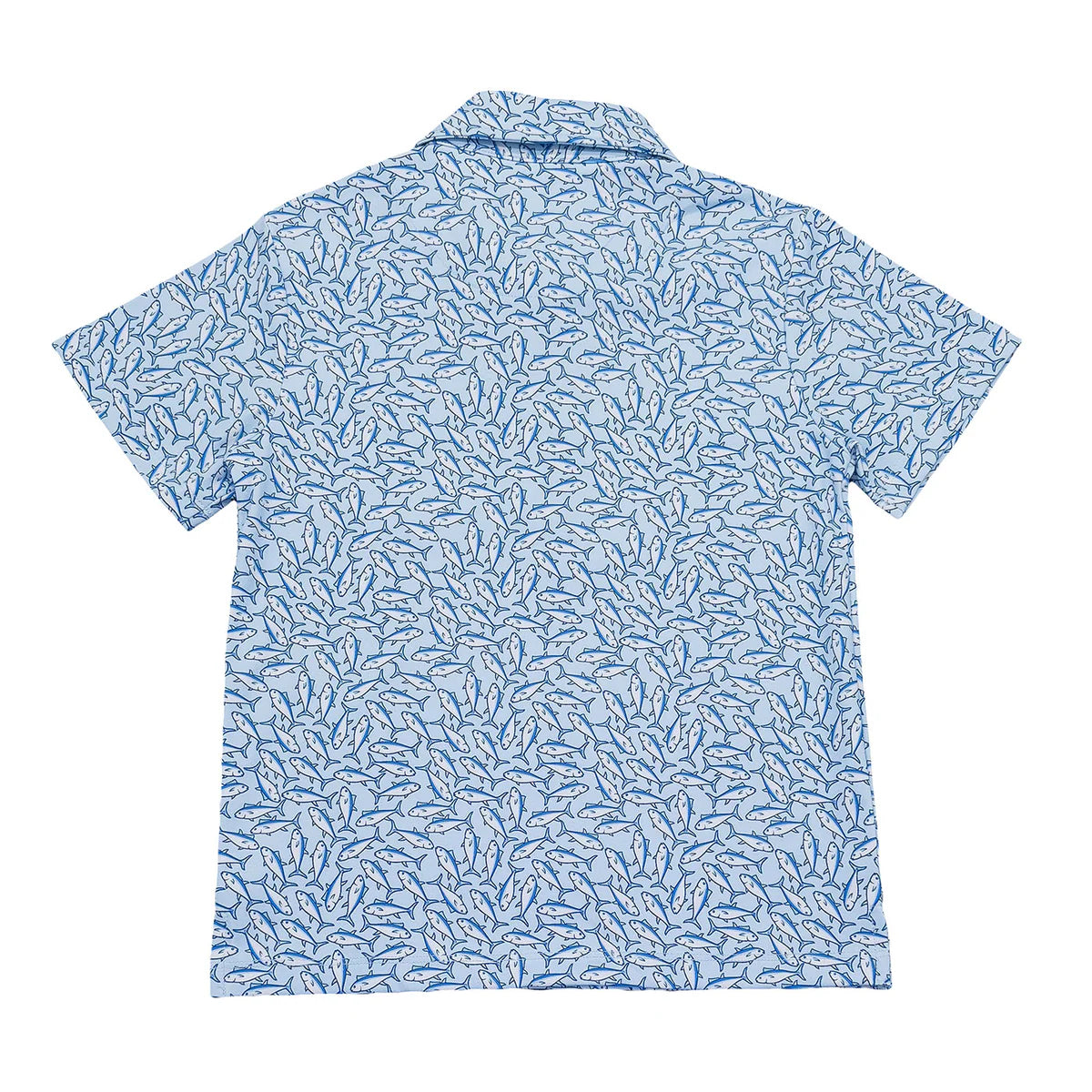 Saltwater Boys | Inshore Performance Short Sleeve Polo in Tuna