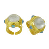 Betty Carré | Domenique Ring with Mother of Pearl Stone