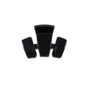 Teleties | Classic Jet Black Petite Claw Clip