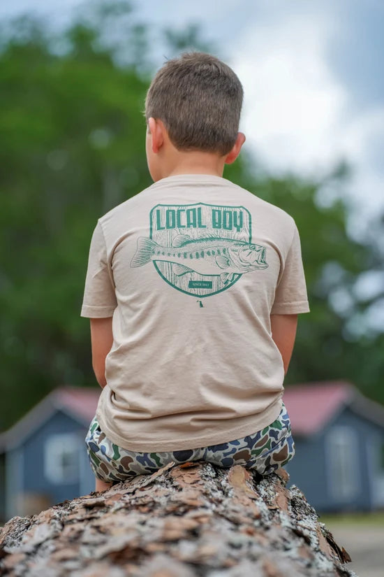 Local Boy | Youth Bass Mount T-Shirt
