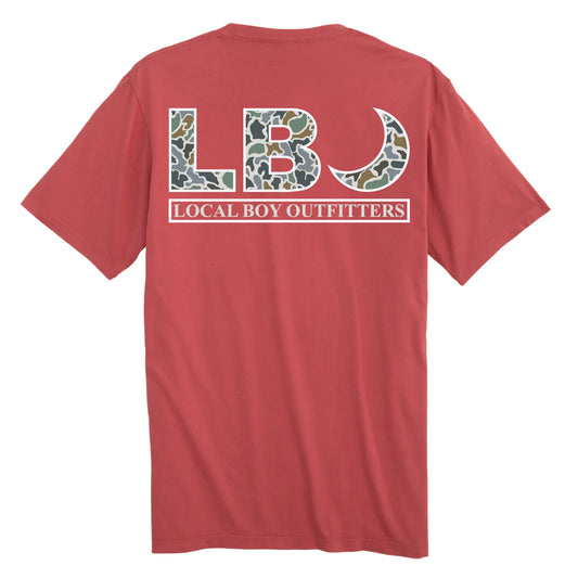 Local Boy | LBO Bluff T-Shirt in Brick