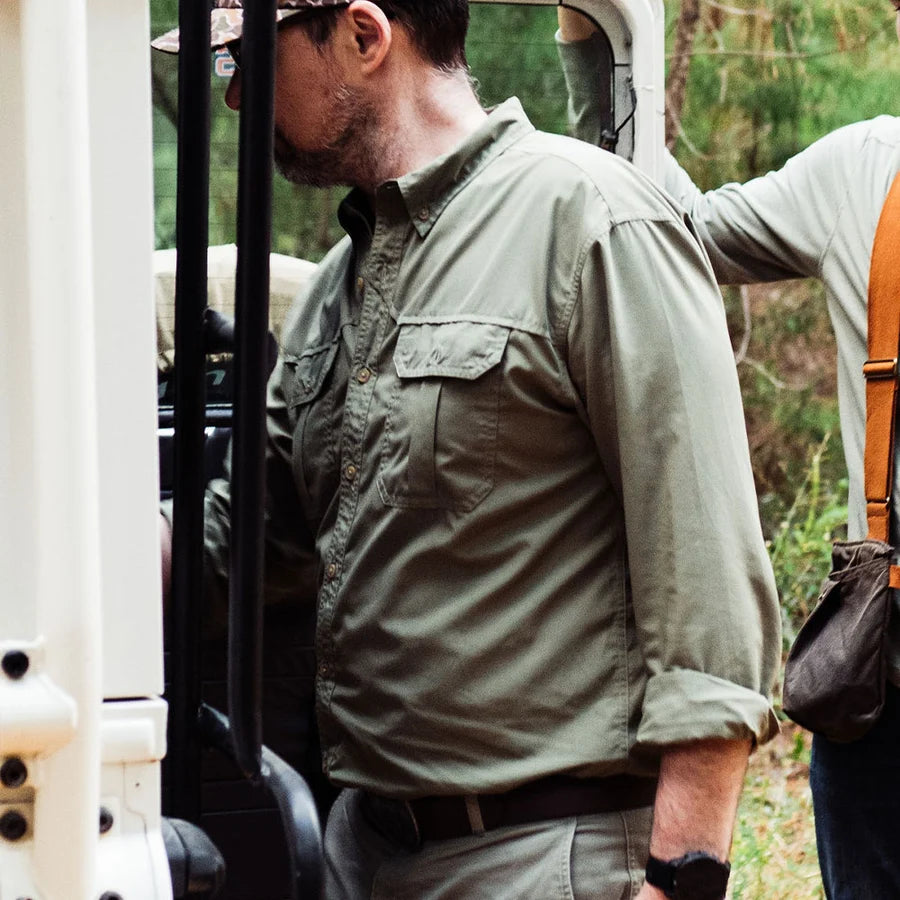TSG | Airetex™ Rise Field Shirt in Dusty Olive