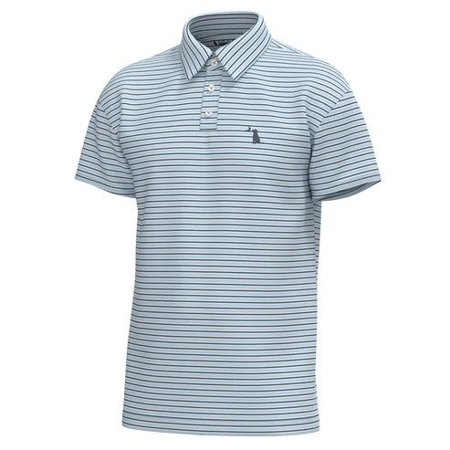Local Boy | Surfside Polo in Sky/Fun Navy/White