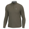 Local Boy | Bentley Quarter-Zip in Dark Tan