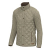 Local Boy | Diamond Quilted Jacket in Beige