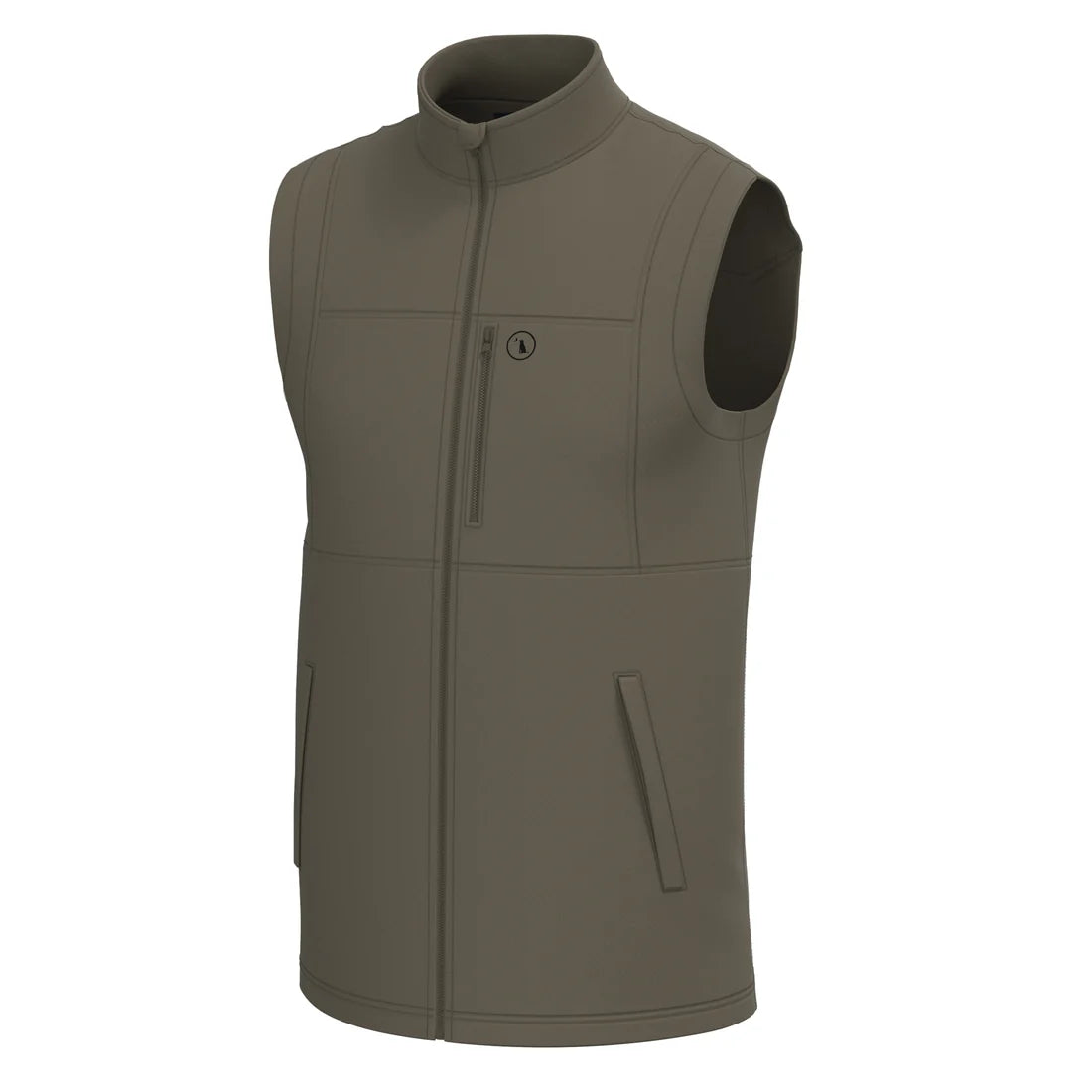 Local Boy | Elements Vest in Dark Tan
