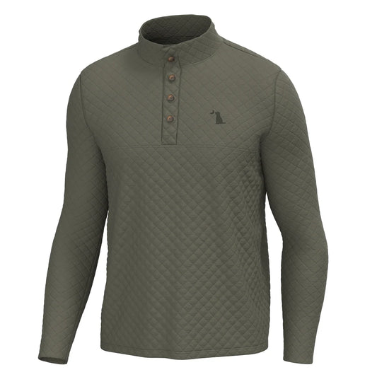 Local Boy | Youth Heritage Pullover in Moss Green