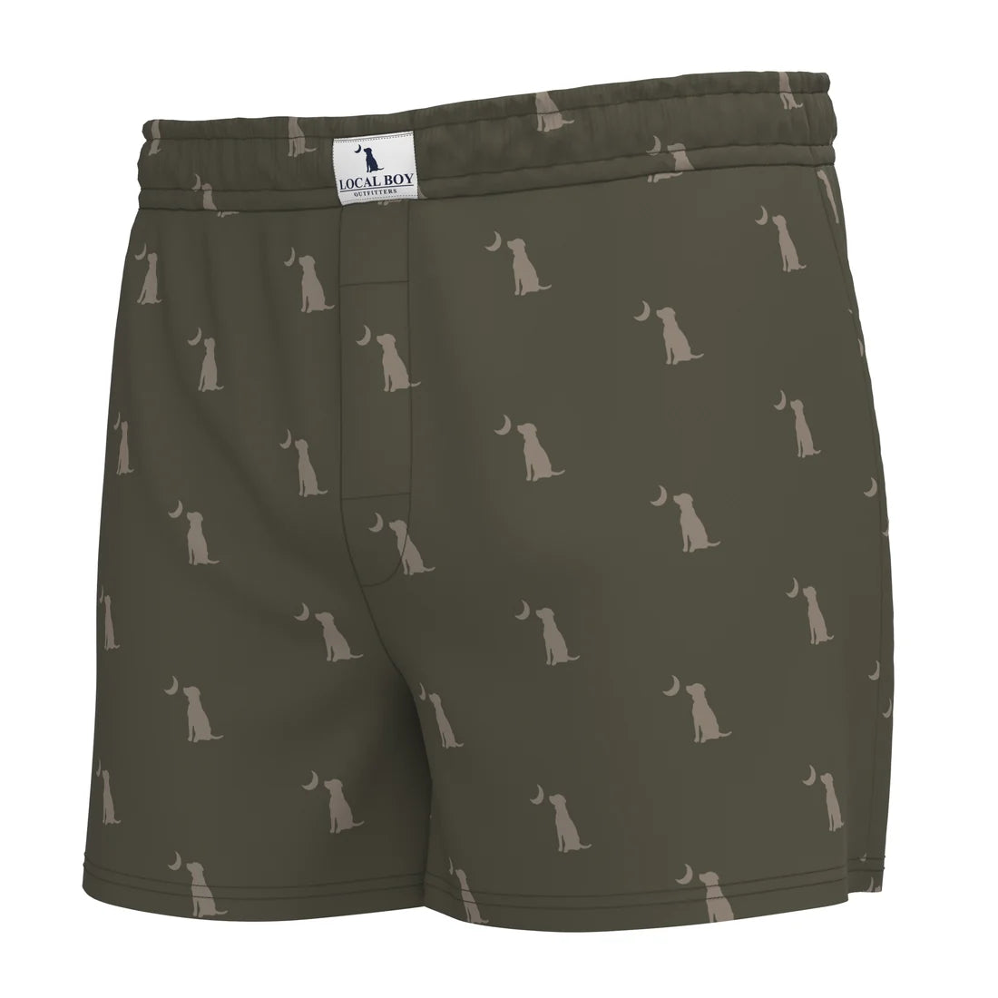 Local Boy | Boxer Shorts in Cedar Dog & Moon