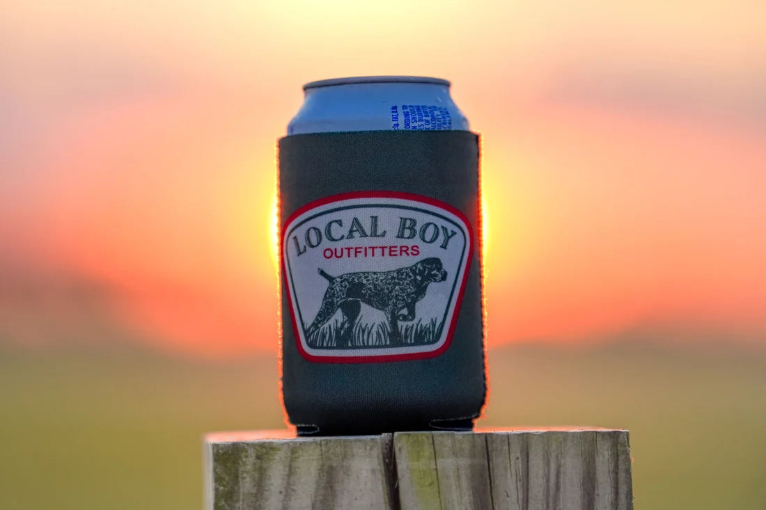 Local Boy | GSP Badge Koozie in Pine