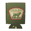 Local Boy | GSP Badge Koozie in Pine