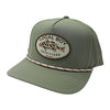 Local Boy | Vintage Redfish Patch High-Crown Rope Hat in Sage