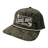 Local Boy | Cast & Blast 2.0 High-Crown Rope Hat in Localflage OD