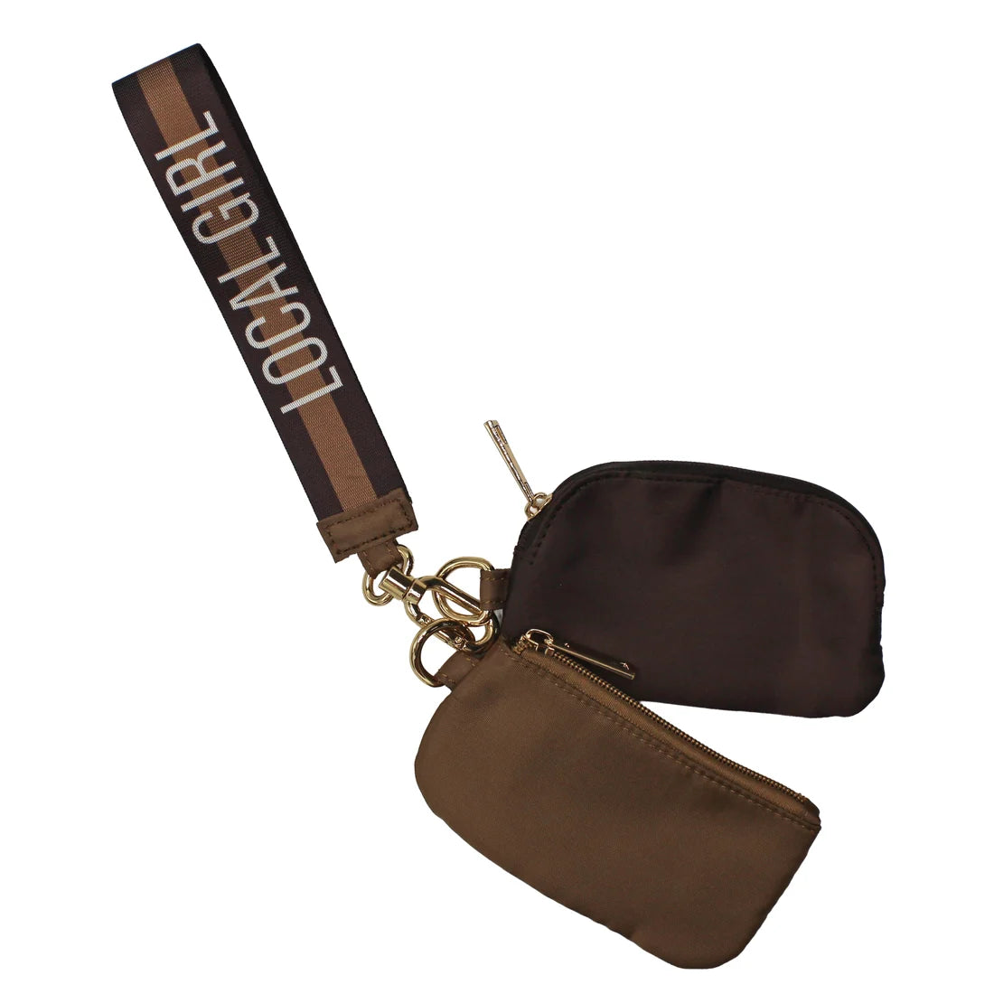 Local Girl | Dual Wristlet in Espresso