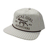 Local Girl | Original Spotter Low-Profile Rope Hat in Light Khaki Stripes
