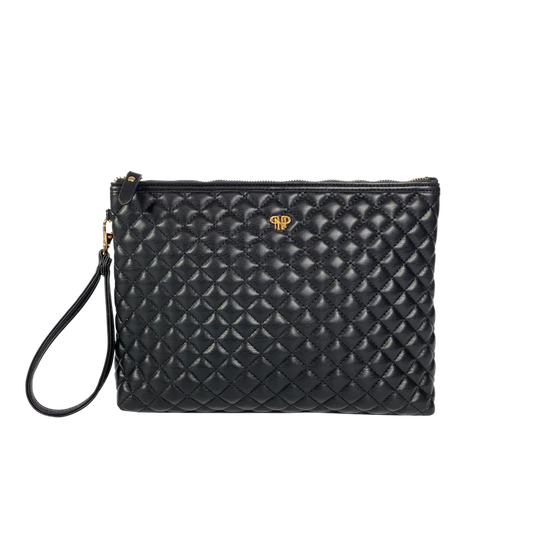 PurseN Litt Makeup Case - Timeless Quilted Black