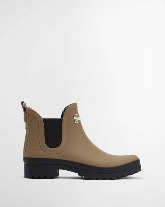 Barbour | Mallow Wellingtons in Military Brown/Black