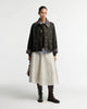 Barbour | Icons Tartan Collar Spey Wax Jacket in Olive