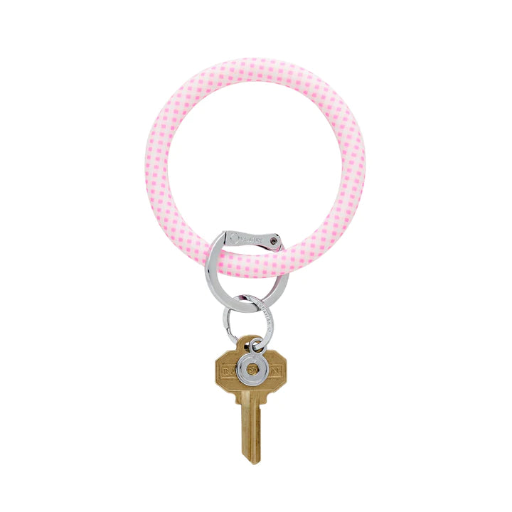 Oventure Silicone Big O Key Ring - 50 States Pink