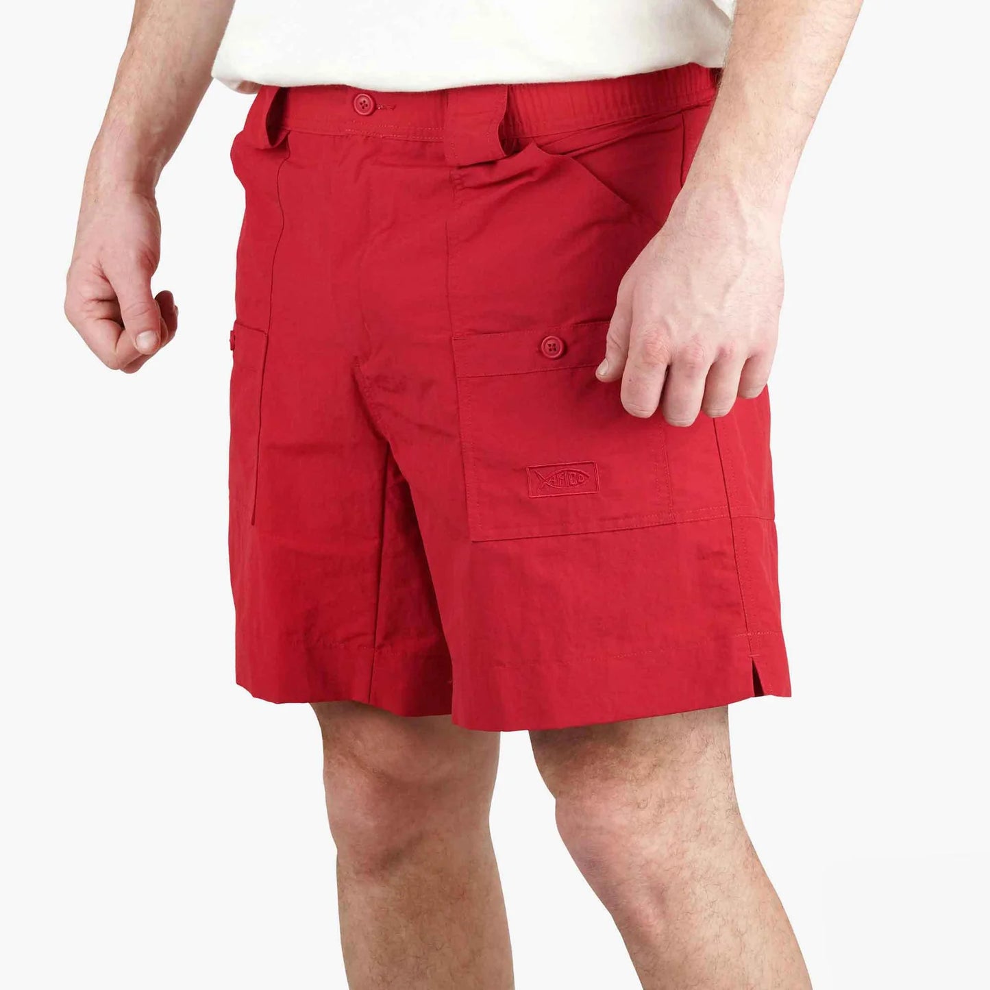 AFTCO | Original Fishing Short in True Red