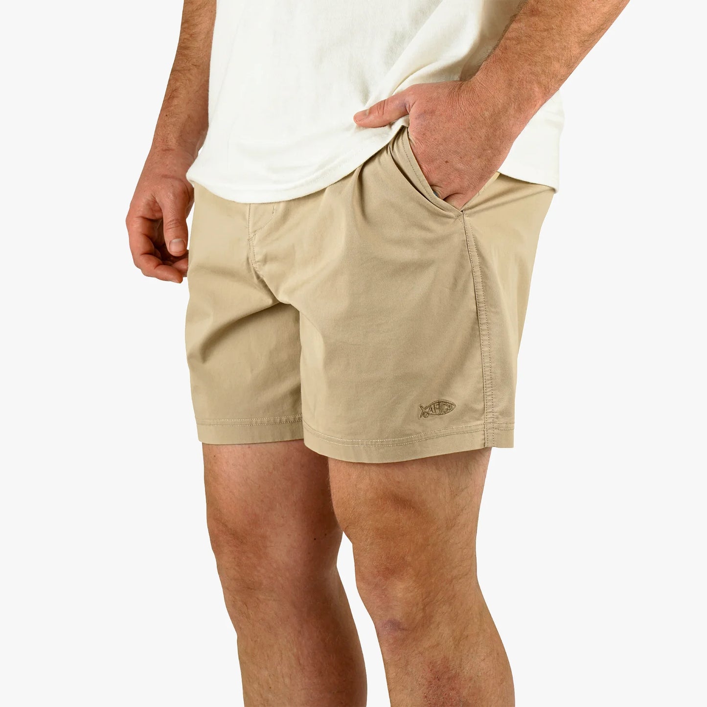 AFTCO | Landlocked Shorts in Khaki