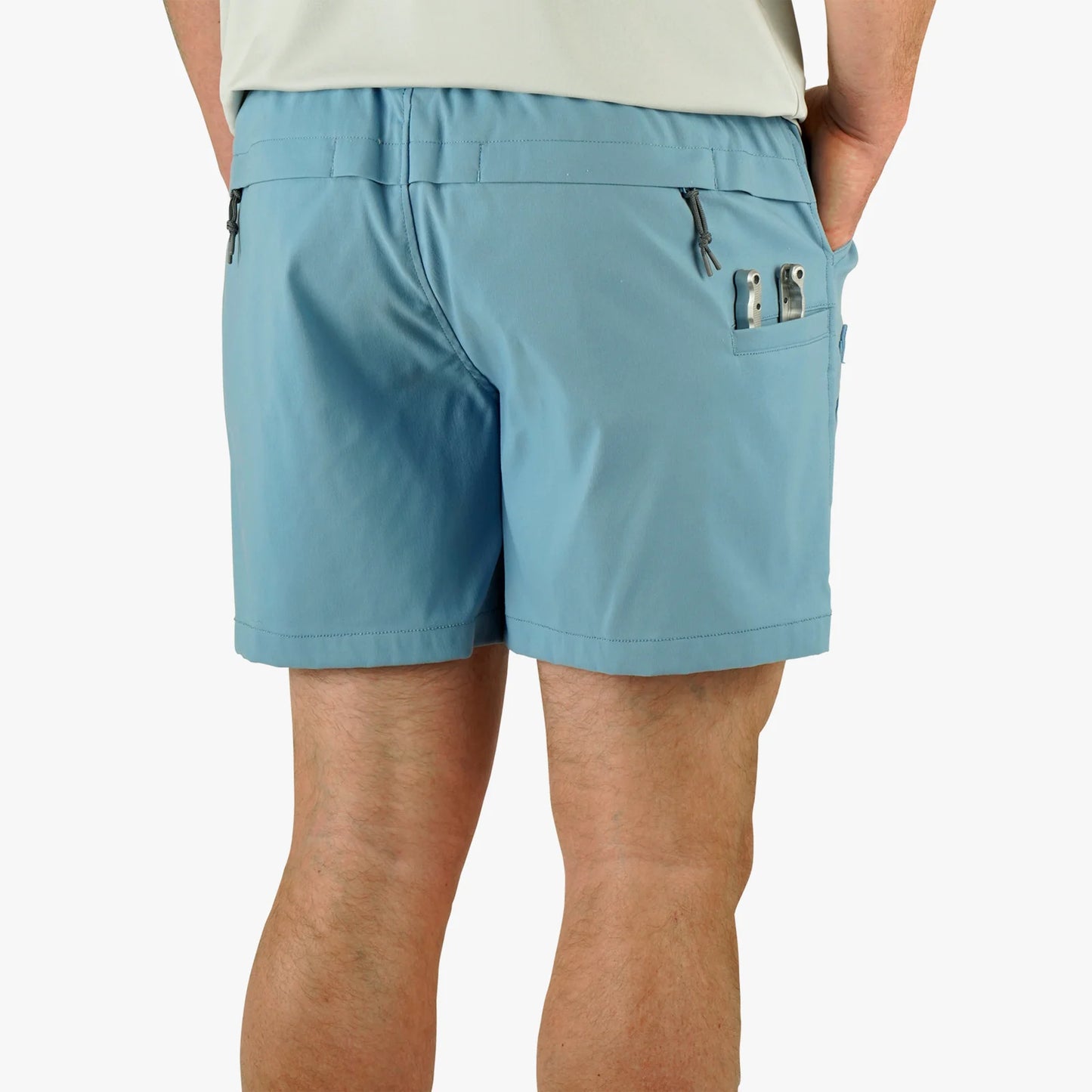 AFTCO | Flex 01 Shorts in Blue Shadow