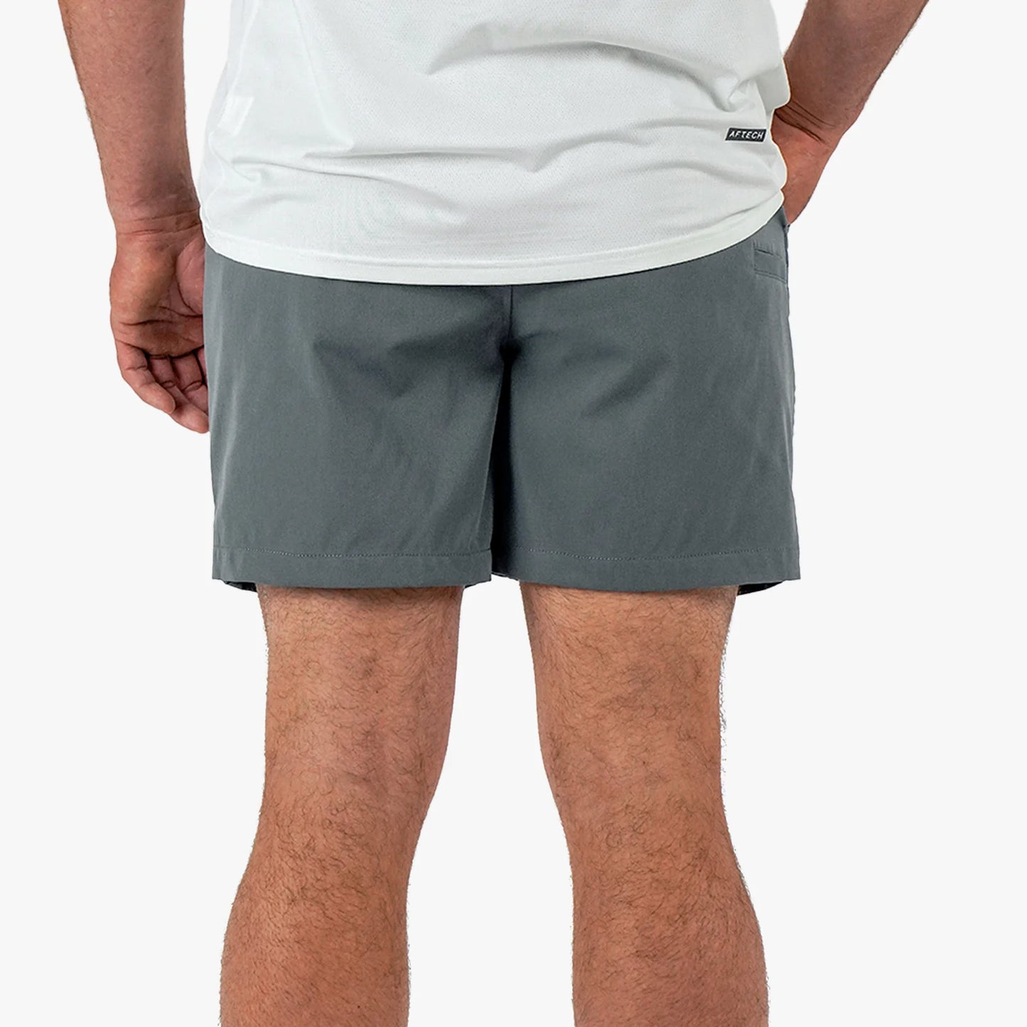 AFTCO | Flex 01 Shorts in Charcoal