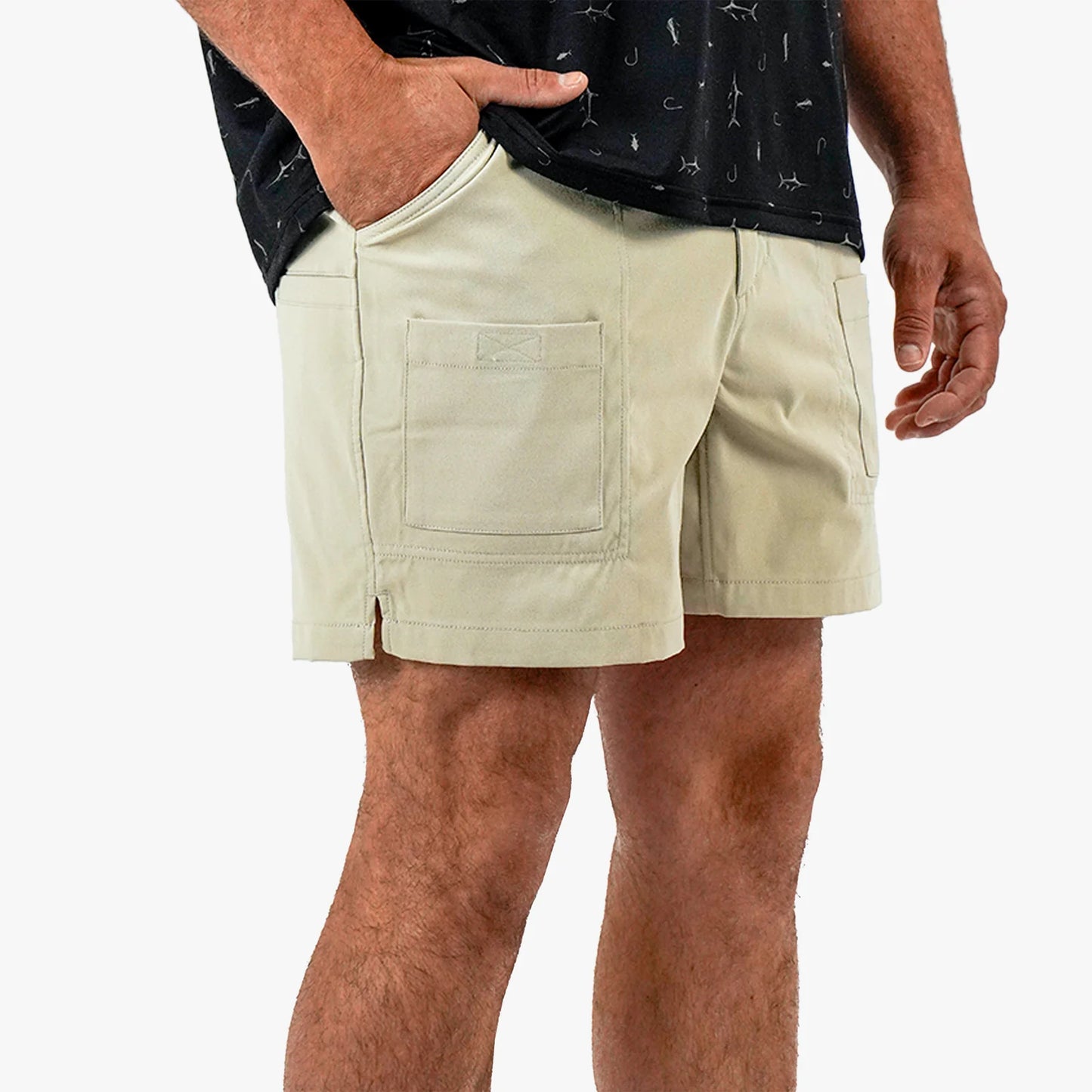 AFTCO | Flex 01 Shorts in Pelican