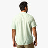 AFTCO | Dorsal Short Sleeve Button Down in Aqua Glass