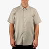 AFTCO | Dorsal Short Sleeve Button Down in Khaki