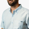 AFTCO | Dorsal Short Sleeve Button Down in White