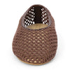 Matisse | Marta Woven Flat in Chocolate