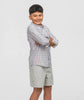 Southern Shirt Company | Youth Boys Samford Check Long Sleeve Button Down in Meadowbrook